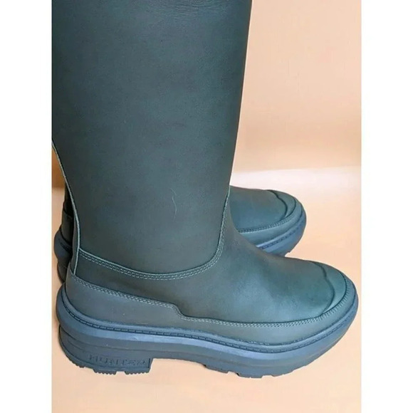 NIB Hunter Womens Olive Chasing Knee Boot Killing Eve Size 5 / EU 36 (MSRP $395) - Picture 4 of 10